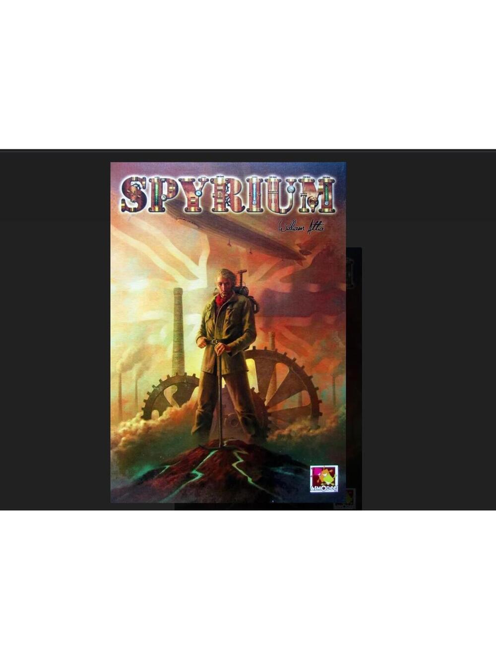 Spyrium / Asmodee / Steampunk Worker Placement Board Game Complete
